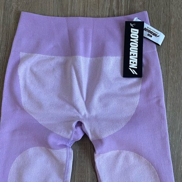 DoYouEven Impact Seamless Legging Lilac, Size M - Picture 3 of 7
